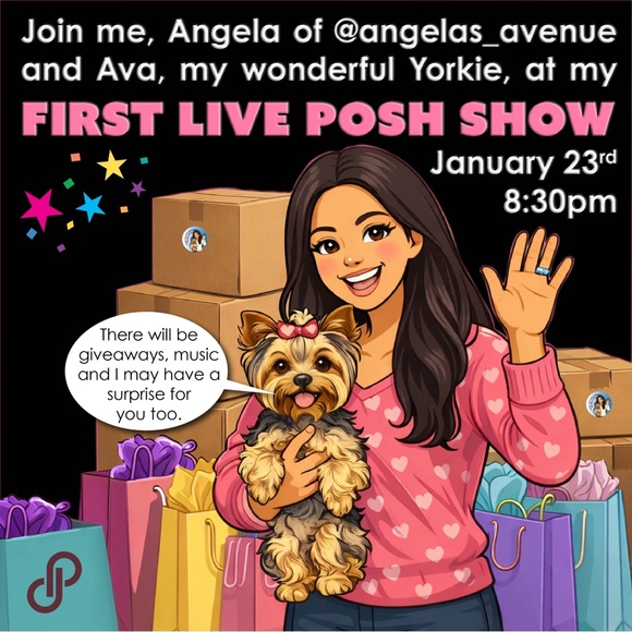 Many Other - ✨MY FIRST LIVE POSH SHOW EVER!✨ Giveaways • 1/23 @ 8:30PM EST